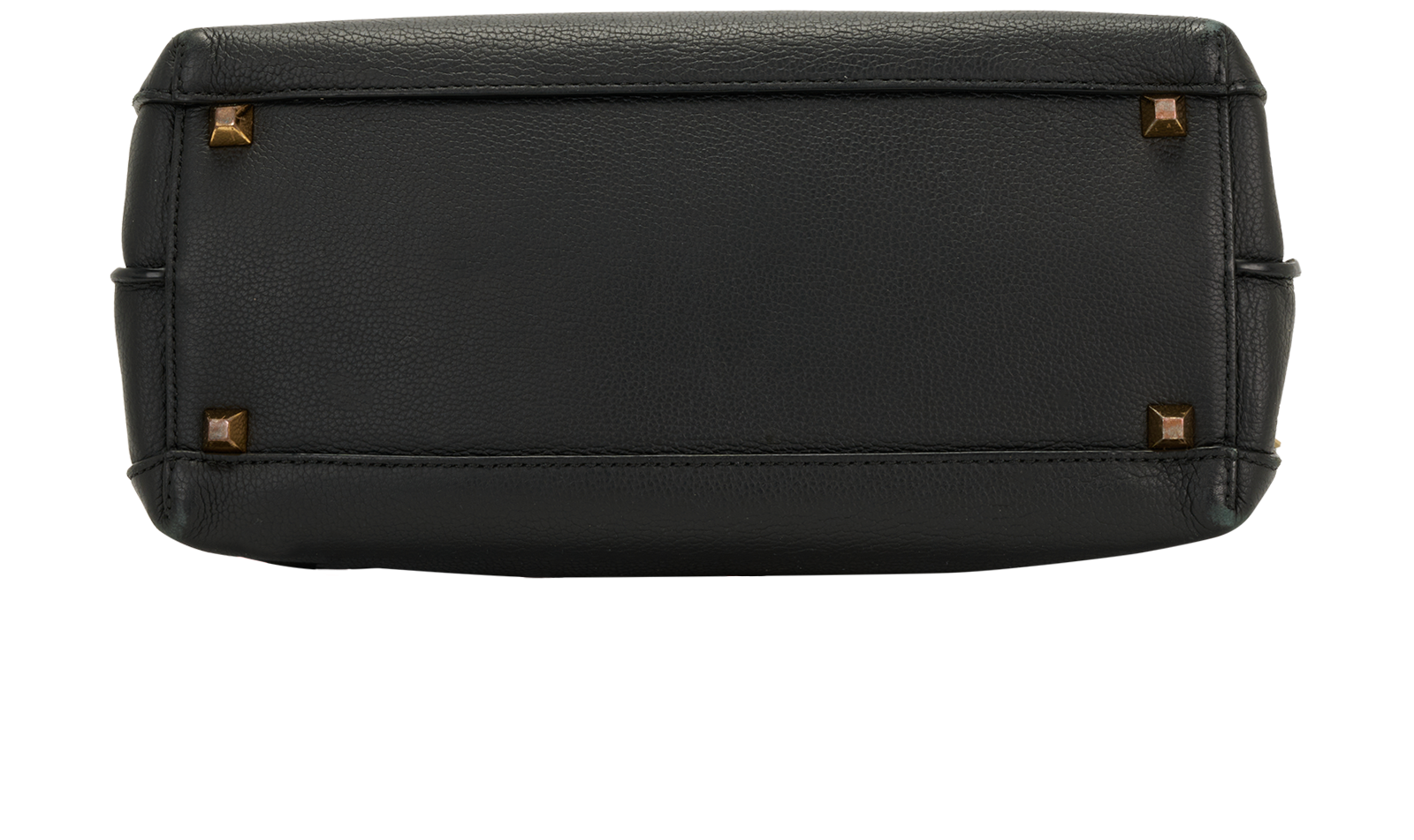 Milla Medium Tote, &pound;90, Handbags, Black, Leather, Top view